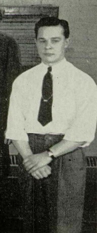 1944 La Porte High School - Fred Minenko President Science Club