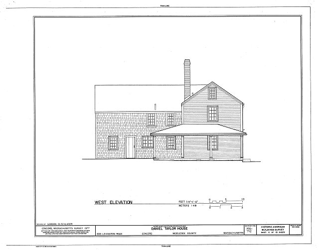 HABS MASS,9-CON,19- (sheet 6 of 10) - Daniel Taylor...