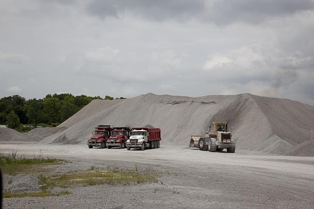 Vulcan Materials Company limestone quarry, Tuscumbia,...
