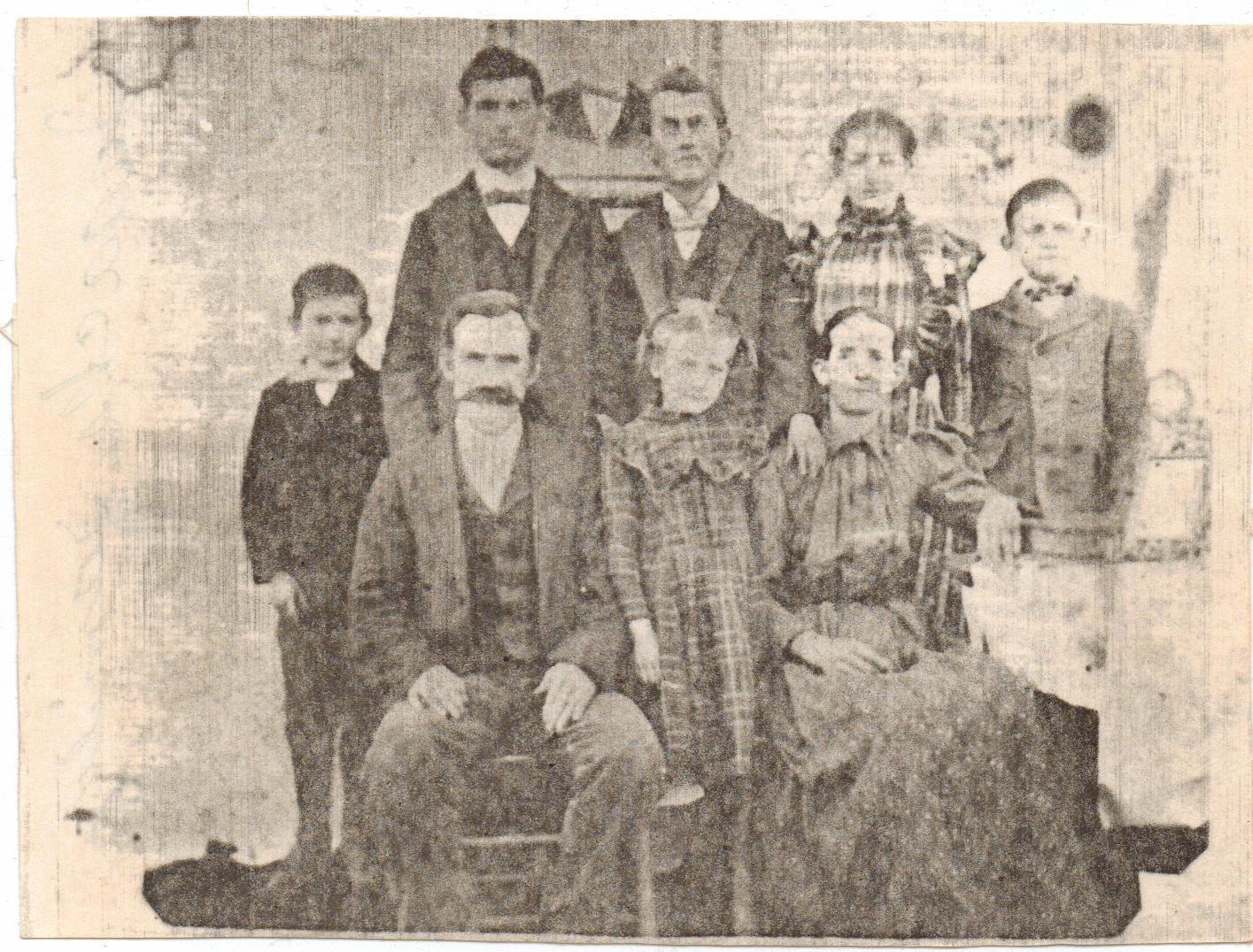 Isaacks Family 1800's AL
