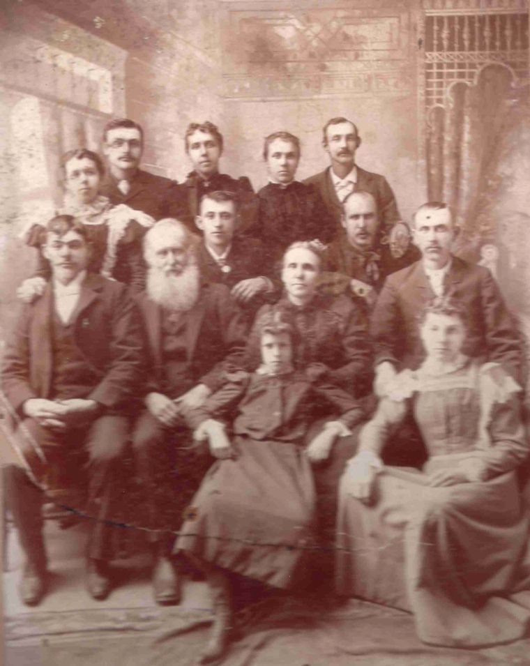Family of Joseph and Caroline Igglesden Sanborn