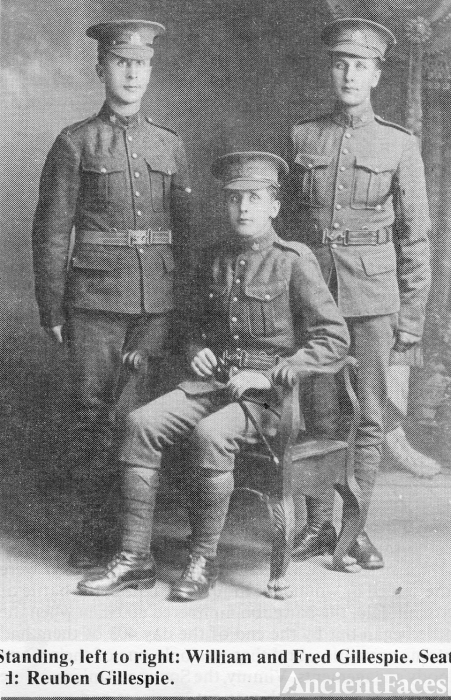 William, Reuben and Fred Gillespie 