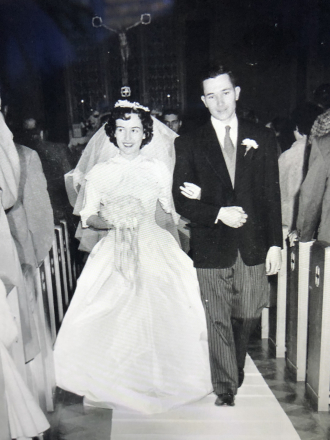 Donald Lavallee and Ann Landers Wedding 