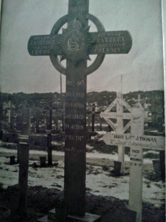 Norman's initial burial place
