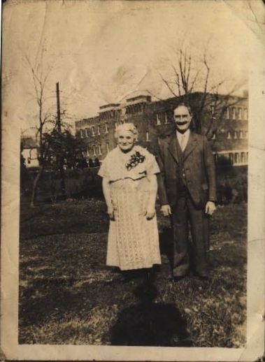 1930-50's Unknown Older Couple