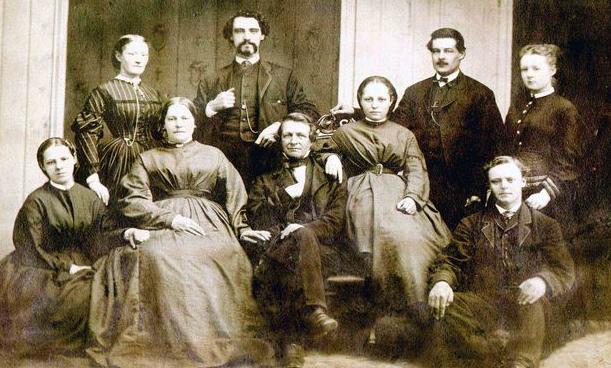 William Kiser family Bedford PA Dec. 1868