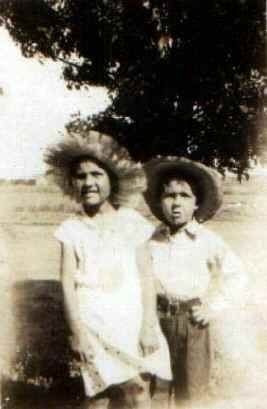 Alice and Lawrence Patchin as children