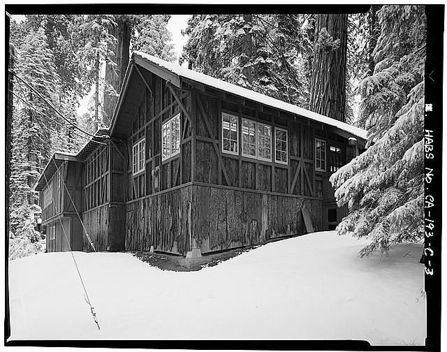 3. EXTERIOR, NORTHEAST VIEW Giant Forest Lodge Historic...
