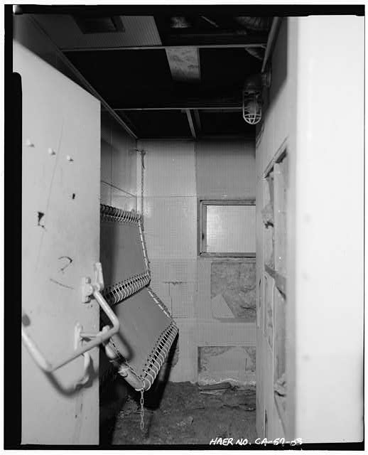 33. VIEW OF BUNK AREA INSIDE 'BRAVO' SILO Everett...