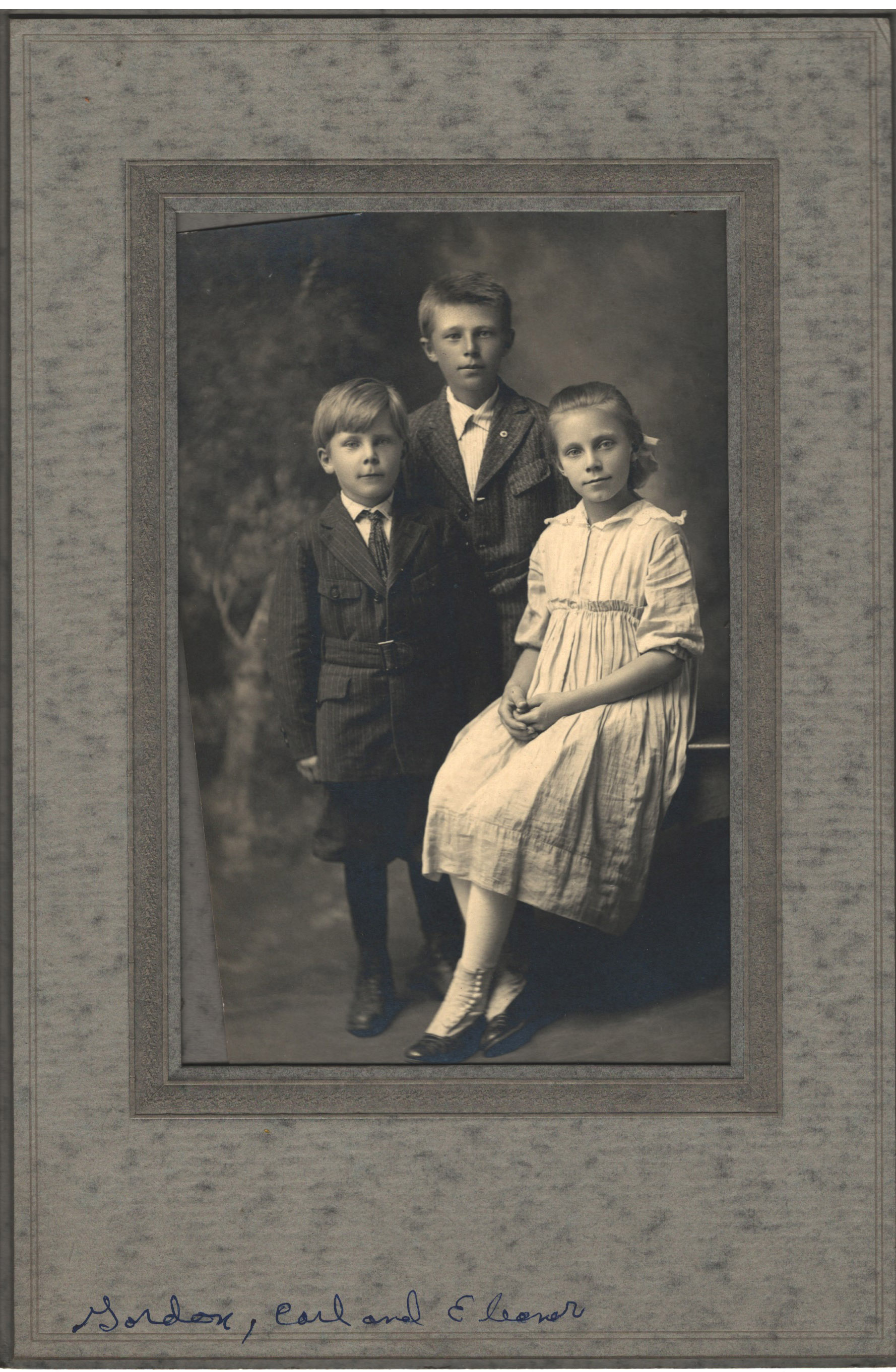 Gordon, Carl, and Eleanor