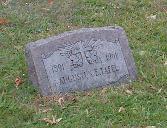 Augustus E. Tafel grave