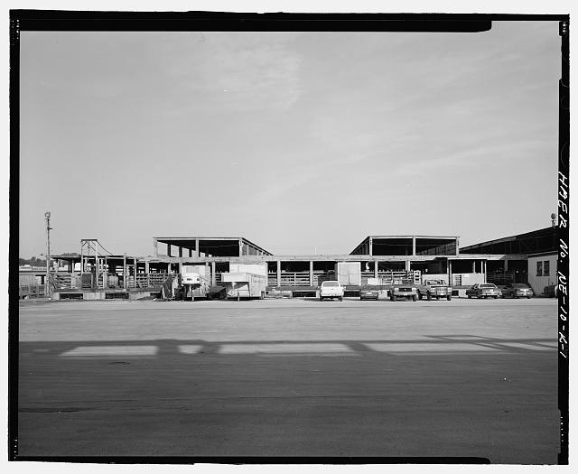 1. East front. View to west. - South Omaha Union Stock...