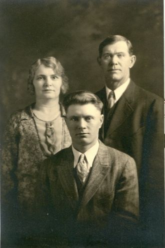 Mabel Ache,Harvey Harclerode & David Harclerode 1920's