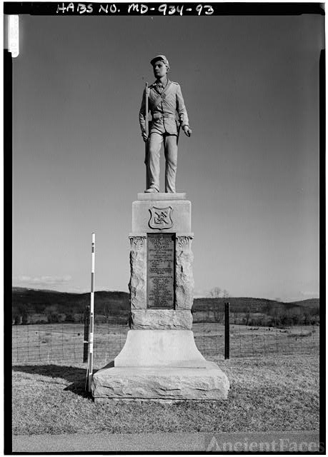 93. 51ST PENNSYLVANIA VOLUNTEER INFANTRY (b) MONUMENT,...