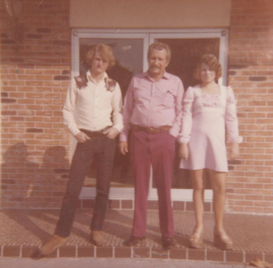 Micheal, Lowell, & Lenore Draper, Florida 1975