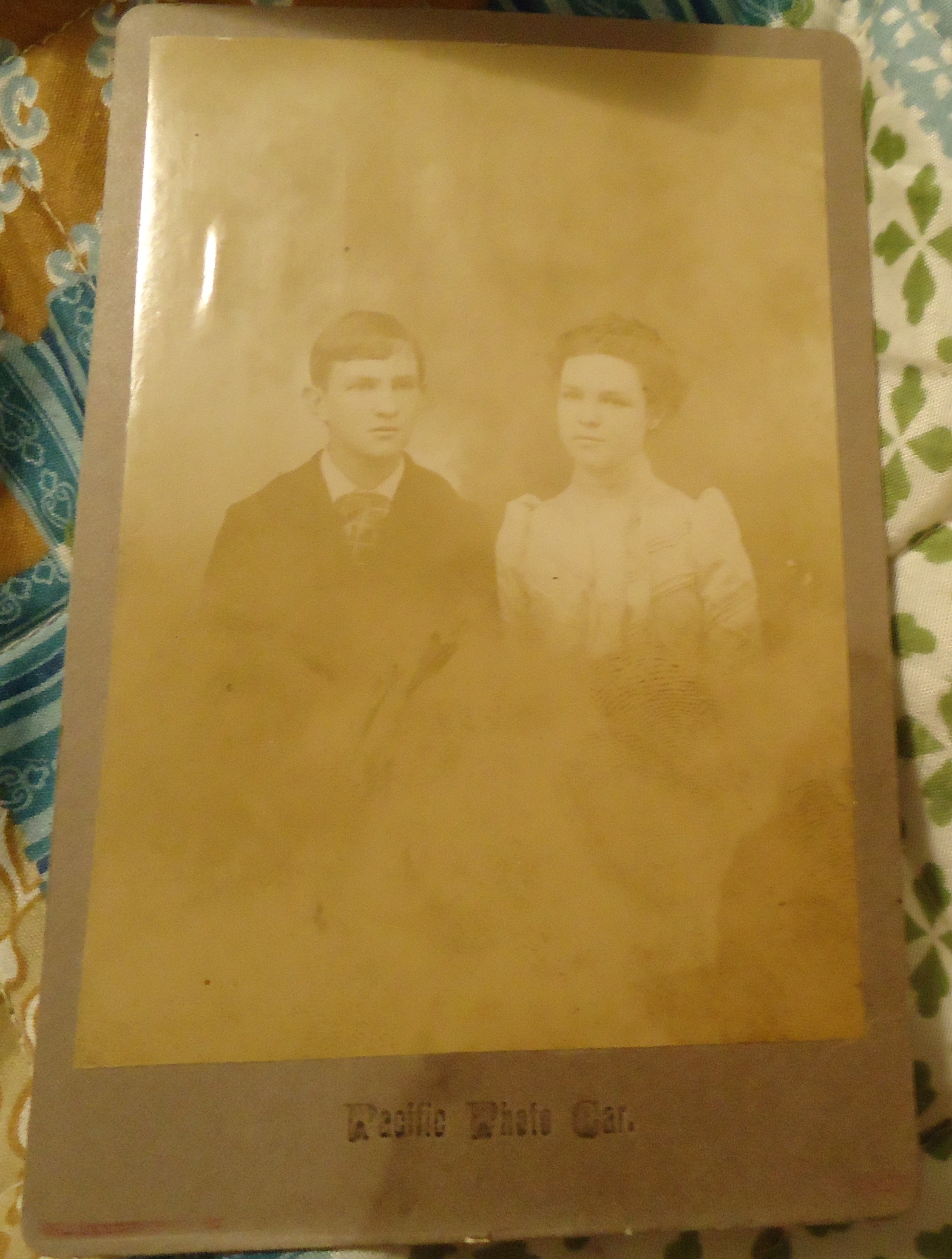 Unknown Couple, Pacific Photo