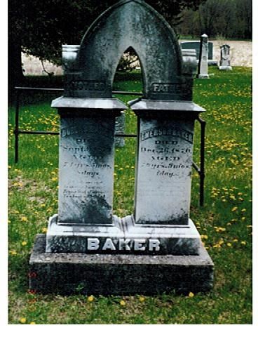 Emerson & Dorcas Baker-Joined Tombstone