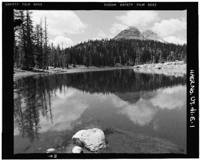 1. OVERALL VIEW OF LAKE, LOOKING NORTHWEST - High...