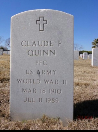 Claude Freeman Quinn Gravesite Claude Freeman Quinn Gravesite