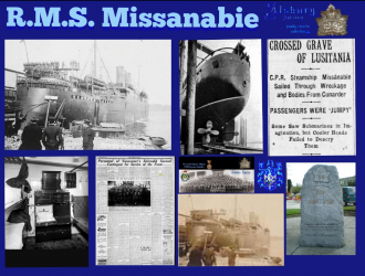 RMS Missanbie 29th Vancouver Battalion 