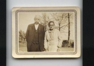 Mrs. Turner (Frank's Mother) and Mr. Johnson