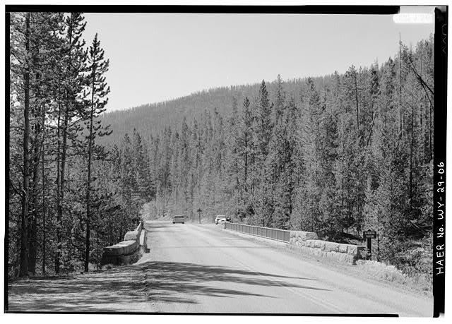 6. NORTH PORTAL - Gibbon River Bridge No. 1, Spanning...