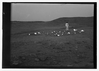 [Iraq. Oil wells and camp of the Iraq Petroleum Company....