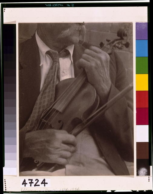 [James Duff, fiddler, Hazard, Kentucky]