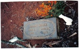 Harry Burke (Bjork) gravesite