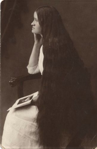 Girl with the long hair