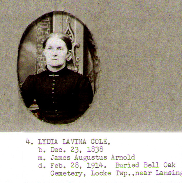 Lydia Lavina Cole, age 40-50