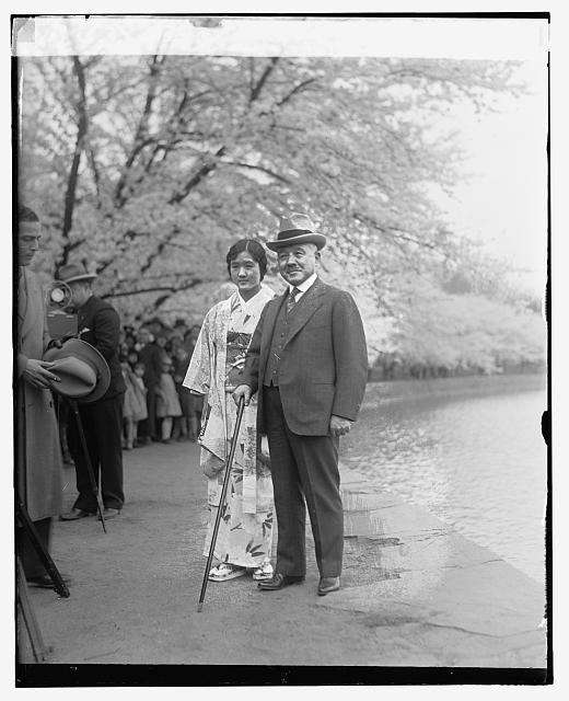 Amb. Katsuji, Debuchi & daughter Takako, [3/29/29]