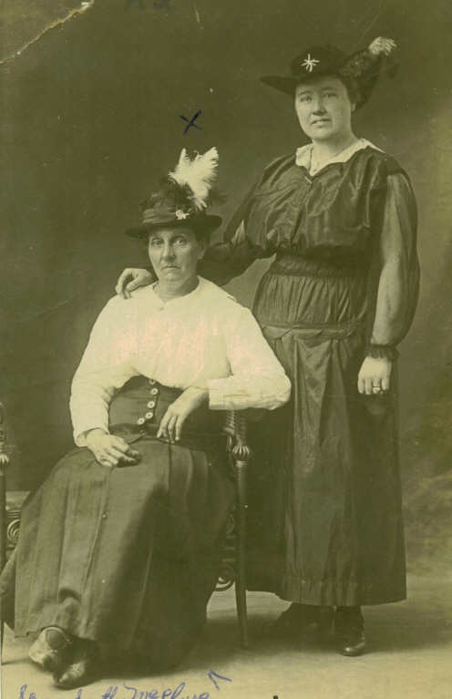 Mary Elizabeth Davis McClurg and Maggie Burton