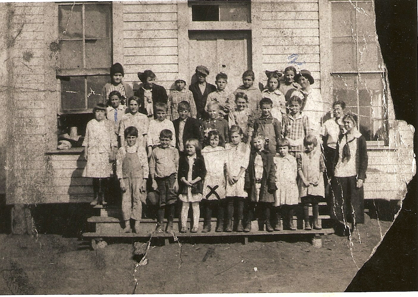 Old Woodward Rural School circa 1917