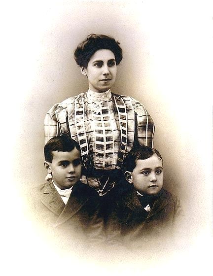 Eva Solari Chaffee With Sons