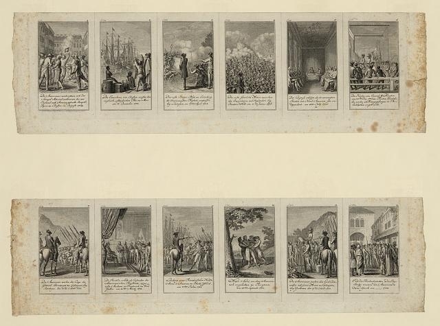 [Scenes from events and battles leading up to and during...
