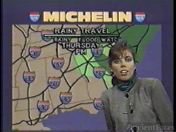 Jeanetta Jones on The Weather Channel (1989)