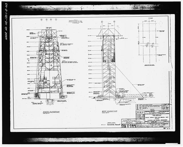 163. Photocopy of drawing (1958 mechanical drawing by the...