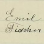 Emil Fischer signature