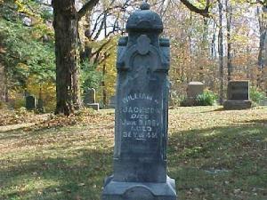 Grave of William A Jackson