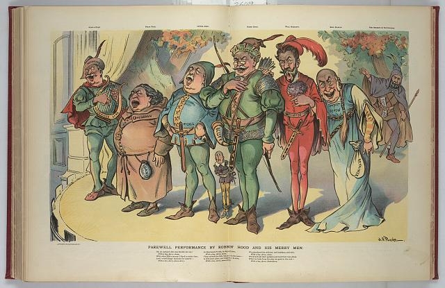 Farewell performance by Robbin' Hood and his merry men /...