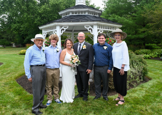 Wedding day.