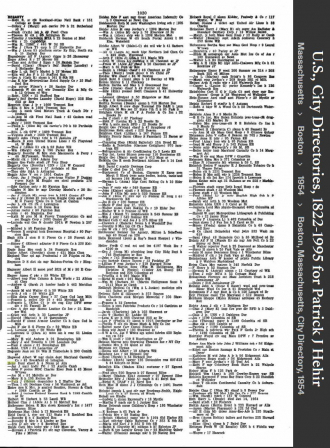 Patrick James Hehir jr--U.S., City Directories, 1822-1995(1954)