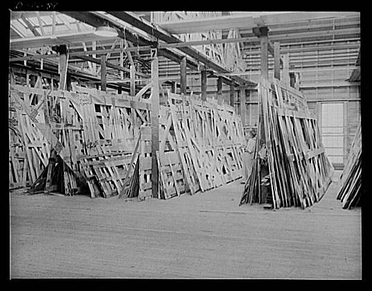Shipbuilding (Newport News). This is the storage space in...