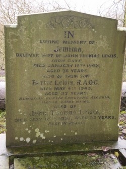 Bertie  Lewis memorial