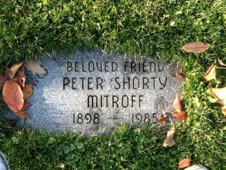 Peter Mitroff gravesite