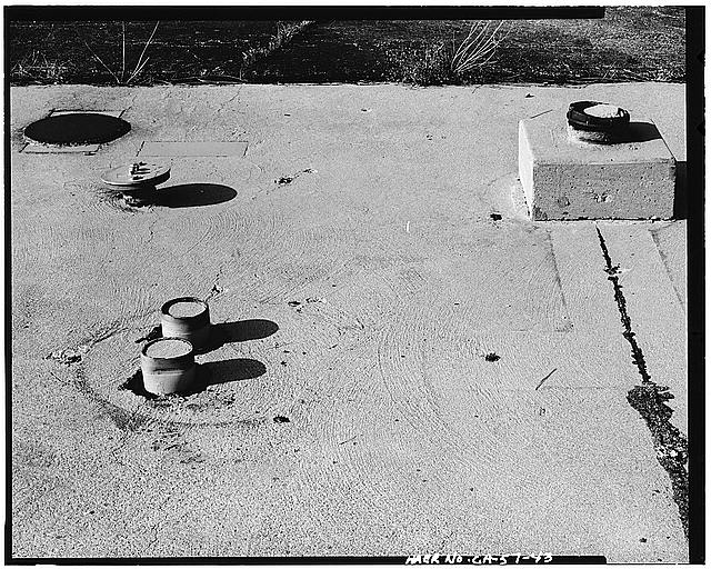 43. DETAIL VIEW OF 'CATFISH' LAUNCH PAD (continues view...