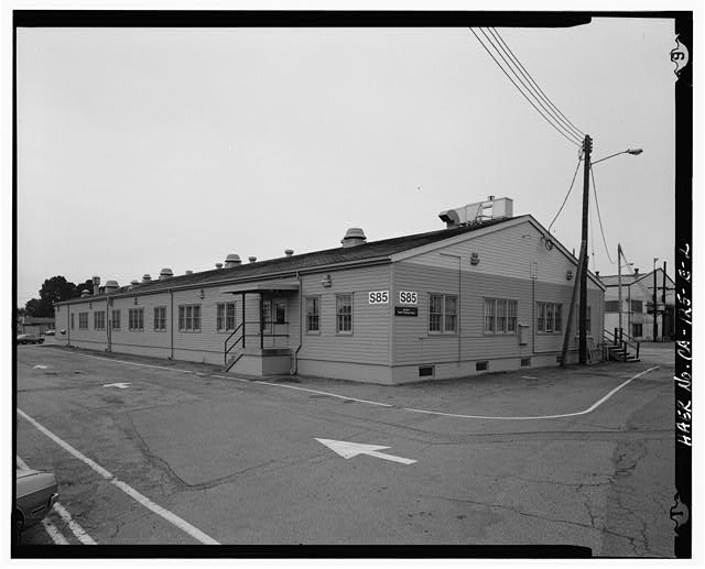 2. OBLIQUE VIEW OF EAST AND NORTH FACES. - Oakland Army...