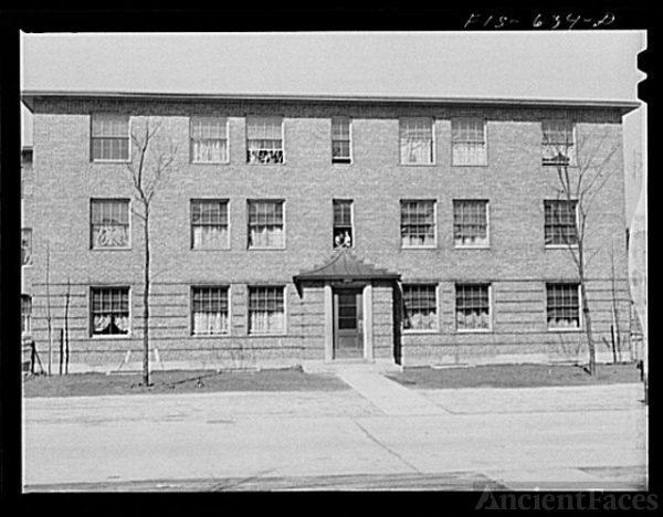 Chicago, Illinois. Ida B. Wells Housing Project. Houses