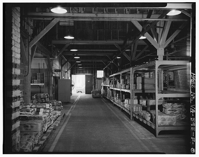8. WEST AISLE, INTERIOR, LOOKING SOUTH - Fort Monroe,...
